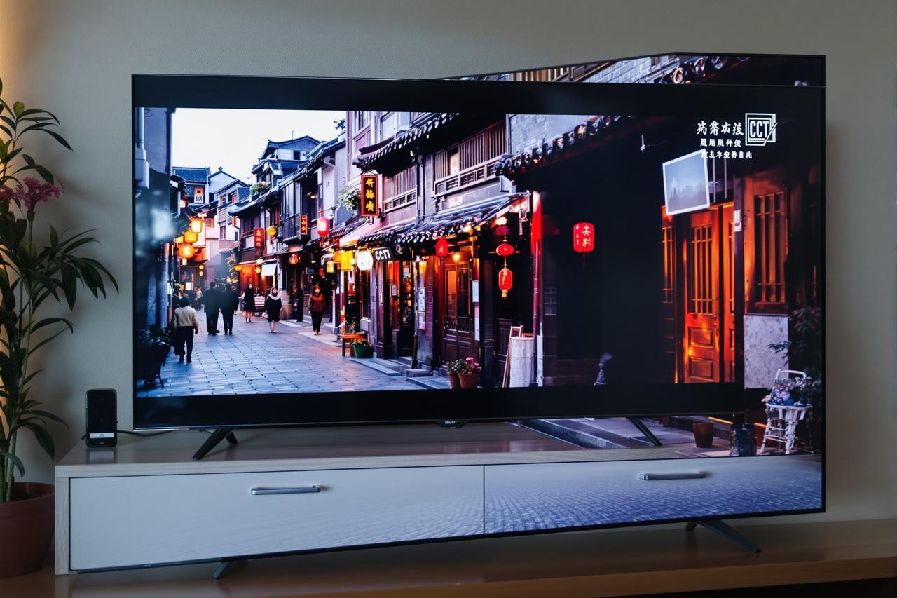 青草视频在线制作的纪录片《城市脉动》在央视纪录频道播出画面